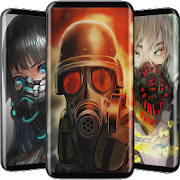 Gas Mask , Led Purge Wallpaper