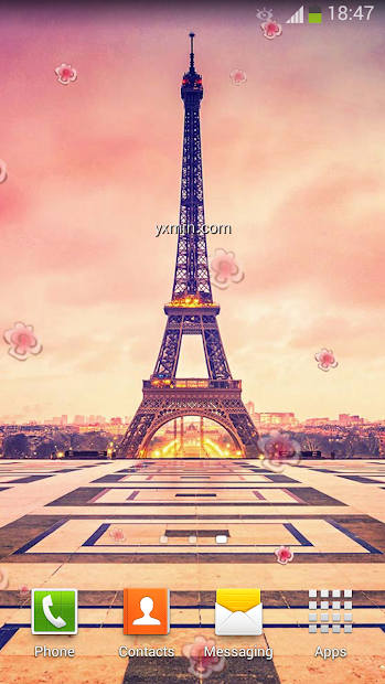 【图】Cute Paris Live Wallpaper(截图1)