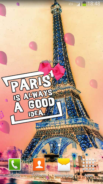 【图】Cute Paris Live Wallpaper(截图2)