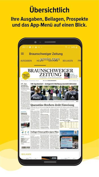 【图】Braunschweiger Zeitung E-Paper(截图1)