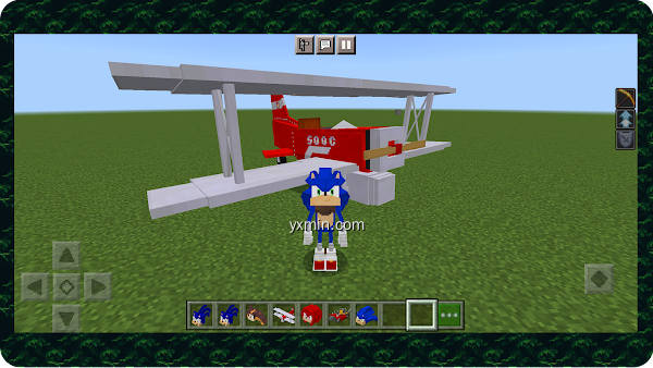 【图】Mod Sonic skin for Minecraft(截图 1)