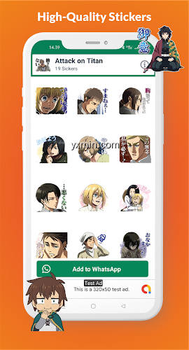 【图】Anime Stickers for WhatsApp(截图2)