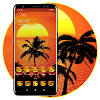 Sunset Palm Tree Theme