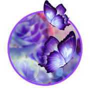 Butterfly flower 3D Live Wallpaper