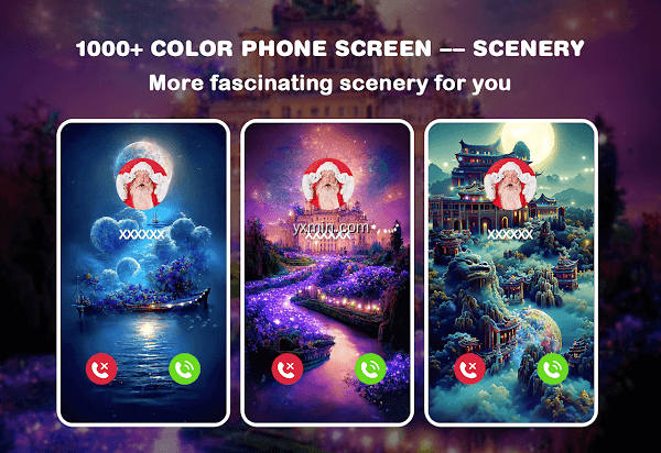【图】Color Phone – call screen(截图 1)