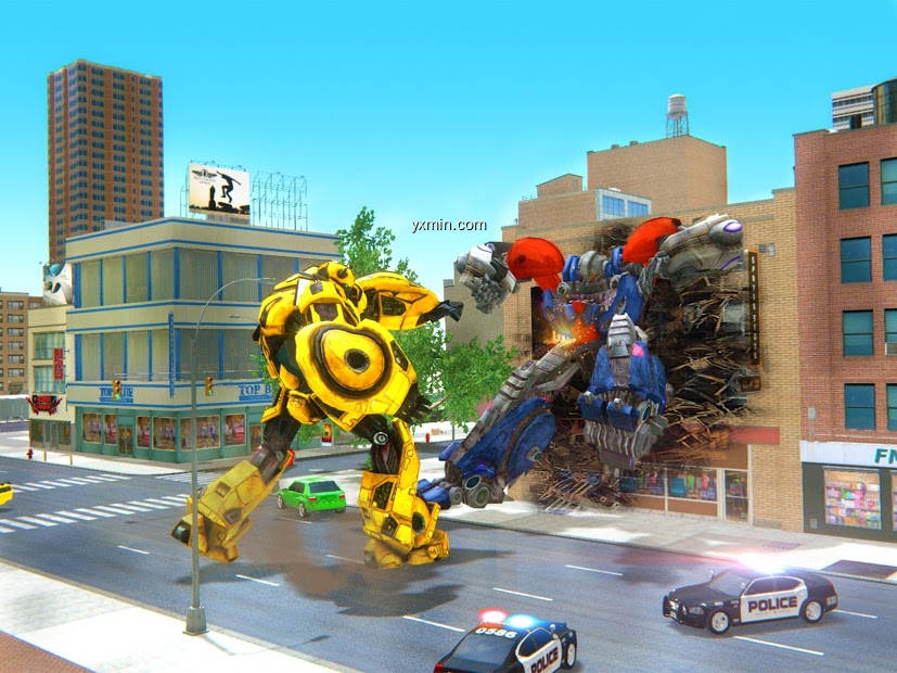 【图】Car Transformation Robot Games(截图1)
