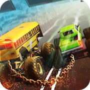 Chained Monster Truck 3D Crazy Car Racing Chained Monster Truck 3D Crazy Car Racing