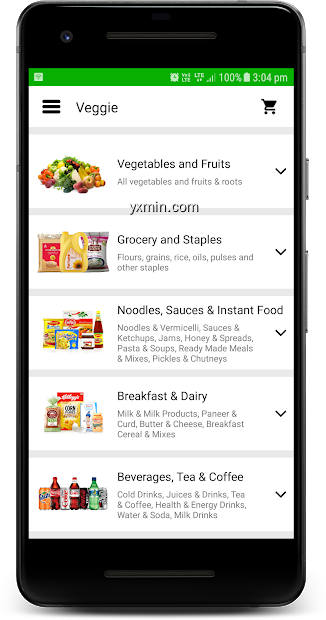 【图】Veggie Udaipur – Online Grocery App(截图2)