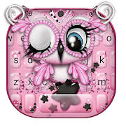 Pretty Pinky Owl 主题键盘