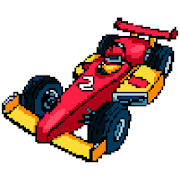 Racing Cars Pixel Art Coloring