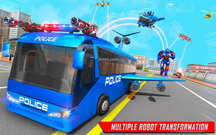 【图】巴士机器人汽车游戏：机器人游戏(截图1)