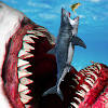 Megalodon shark fish eater Megalodon shark fish eater