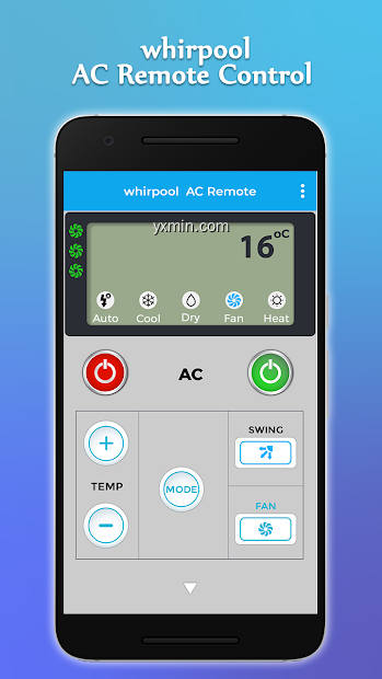 【图】Whirpool  AC Remote Control(截图2)