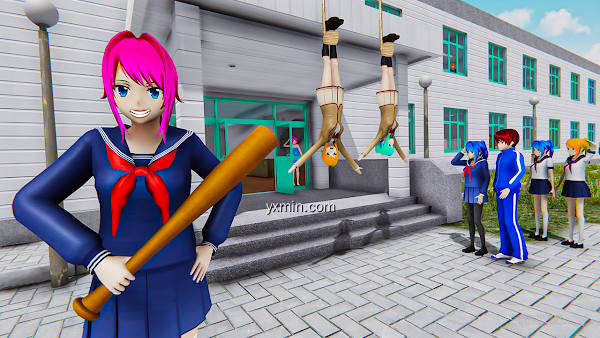 【图】Anime Girl High School Life 3D(截图1)