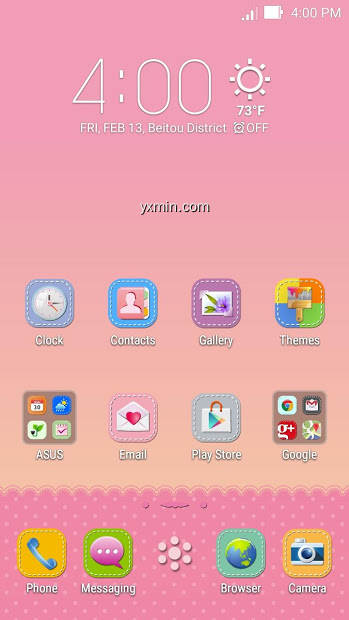 【图】Lovely Pink ASUS ZenUI Theme(截图2)