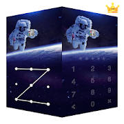 AppLock Live Theme Astronaut