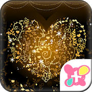 Heart Theme-Golden Vines-