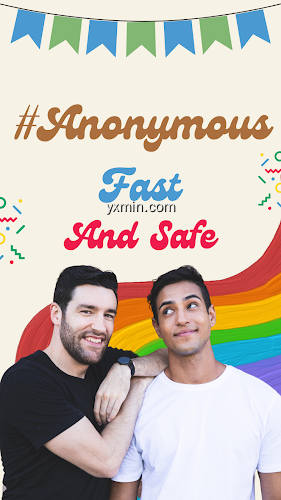 【图】Anonymous Gay Chat & Dating(截图1)