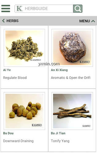 【图】Kamwo Herbal Reference App(截图2)