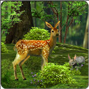 3D Nature Deer Live Wallpaper