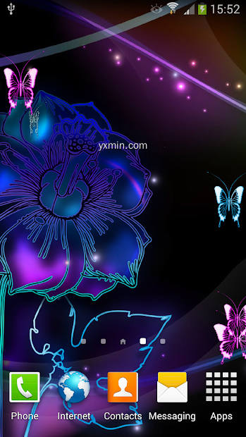 【图】Neon Butterfly Live Wallpaper(截图2)