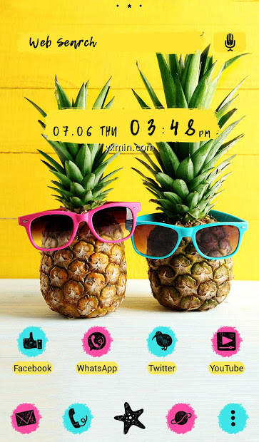 【图】Sunglassed Pineapples Theme(截图1)
