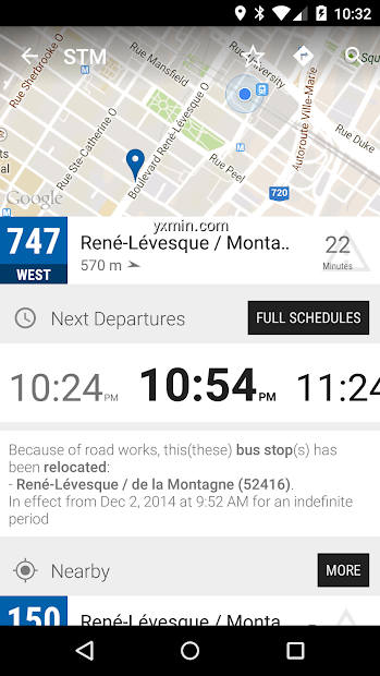 【图】Montreal STM Bus – MonTransit(截图2)