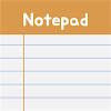 Notepad notes, checklist, memo