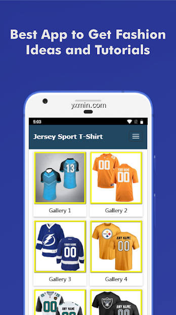 【图】Jersey Sports T-Shirt Ideas(截图1)