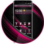 Black Pink Simple Theme