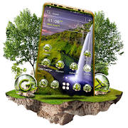 Nature Waterfall Launcher Theme