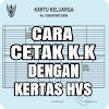 Cara Cetak KK Sendiri Cara Cetak KK Sendiri