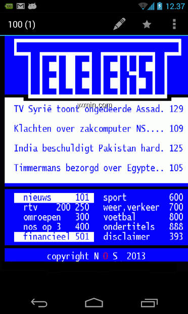 【图】aText-TV – Teletext(截图1)