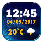 Cool Digital Clock Widget