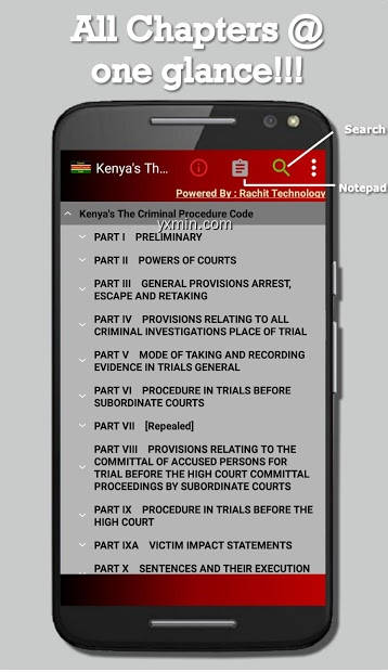【图】Criminal Procedure Code -Kenya(截图1)