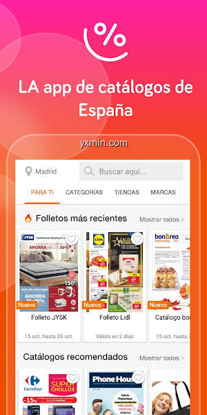 【图】Catálogos, ofertas y folletos actuales de España(截图 0)