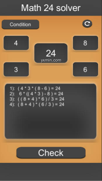 【图】24:Math Game Solver(截图 1)