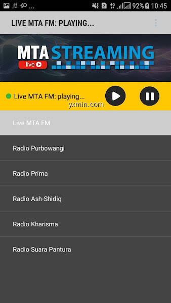 【图】Streaming Radio MTA (Majlis Tafsir Al Qur’an) FM(截图 0)