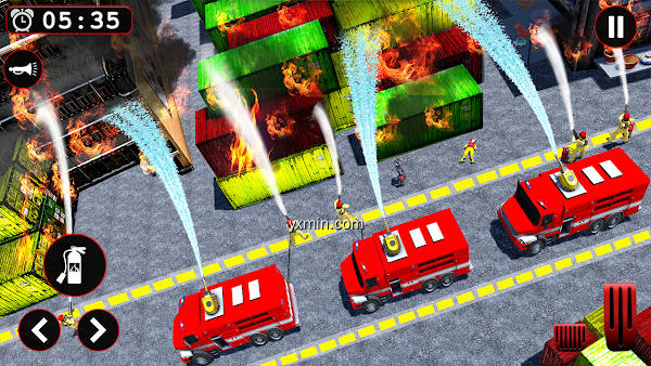 【图】Fire Engine Sim firetruck Game(截图 1)