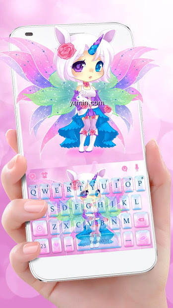 【图】Cuteness Unicorn Fairy Keyboard Theme(截图1)