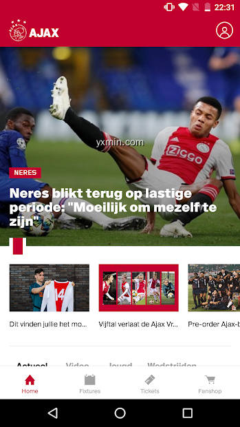 【图】Ajax Official App(截图1)