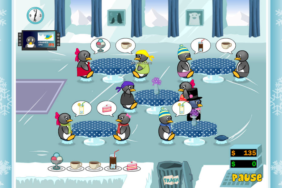 【图】Penguin Diner 2: My Restaurant(截图1)