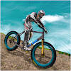 Uphill Bicycle BMX Rider