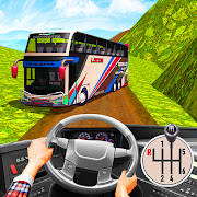 Mountain Offroad Bus Driving Mountain Offroad Bus Driving