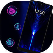 Tech theme blue light wallpaper Tech theme blue light wallpaper