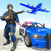 警车运输飞机 – 警察犯罪城市
