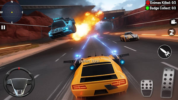 【图】Car Death Race Shooting Game(截图 0)