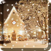 2018圣诞雪夜景动态壁纸 2018圣诞雪夜景动态壁纸