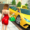 Taxi Driving Game-City Cab Car