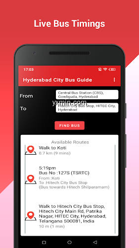 【图】Hyderabad City Bus Guide(截图 1)